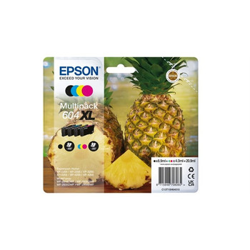 Epson 604XL ink cartridge 4 pcs Original High XL Yield Black Cyan Magenta Yellow C13T10H64010