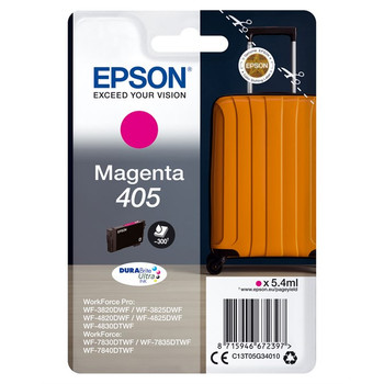 Epson 405 DURABrite Ultra Ink Original Magenta 1 pcs C13T05G34010
