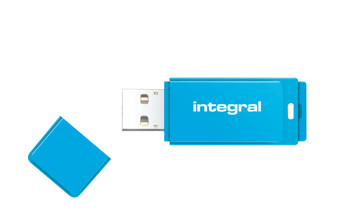 Integral INFD16GBNEONB3.0 16Gb Usb3.0 Drive Neon Blue INFD16GBNEONB3.0