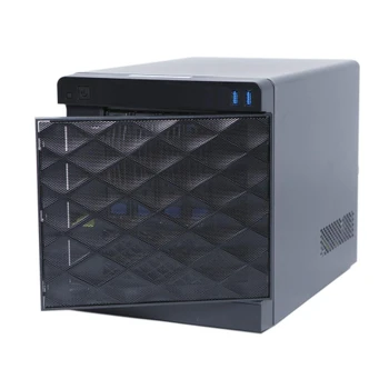 Hanwha CLIENT-QUBE-I7-2MO-8TB Mini Qube 4 Bay client with CLIENT-QUBE-I7-2MO-8TB