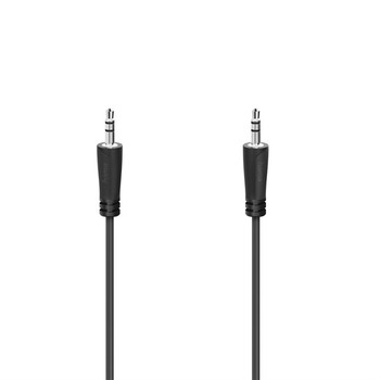 Hama Audio Cable 3.5mm Jack Plug - 3.5mm Jack Plug Stereo 3m Black 00205115