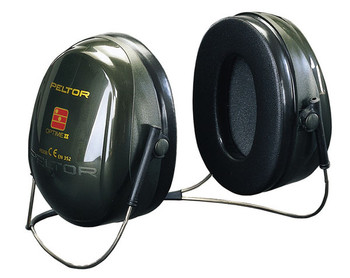 3M Peltor Optime 2 Ear Defenders Neckband Green H520B