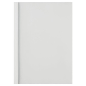 GBC IB370021 A4 Clear White Gloss Thermal Binding Cover 3mm Pack of 100 IB370021