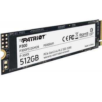 Patriot P300 M.2 Pcie 512Gb Ssd P300P512GM28