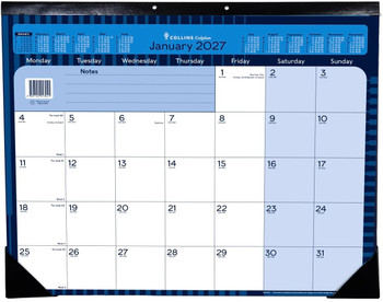 Collins Colplan Desk Pad Calendar Year Planner 432x548mm 2027 DPA2-27 DPA2-27