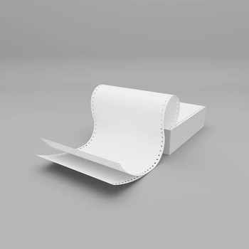 Collins Plain Listing Paper NCR (11x9.5") 2 Parts White 823314 823314