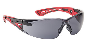 Bolle Safety Rush+ Platinum Glasses Smoke BORUSHPPSFPLUS
