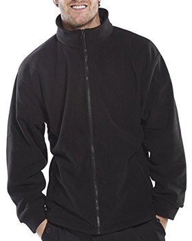 Beeswift Standard Fleece Jacket Black Size XL FLJBLXL
