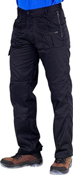 Beeswift Action Work Trousers Black Size 32T AWTBL32T