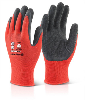 Beeswift Multi Purpose Poly Gloves Black Size M MP4BLM