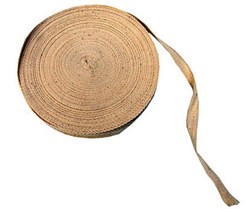 Beeswift Apron Cotton Tie Roll 1/2"X50m Brown ATR