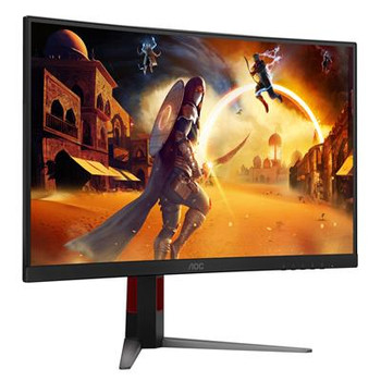 Aoc C32G4Z 27" Va Black Curved Monitor 1920X1080/0.3Ms/2Xhdmi/Displayport C32G4Z