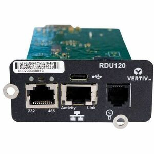 Vertiv Liebert Intellislot RDU120 Network Card Remote Monitoring Adapter Rs-485 RDU120