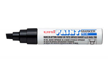 uni-ball PX-30 8mm Broad Paint marker Black pack of 6 151225000