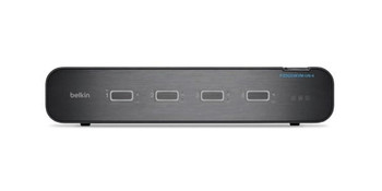 Belkin 4-Port Dual Head DP/HDMI to DP/HDMI Video Secure Desktop KVM Switch PP4.0 F1DN204KVM-UN-4
