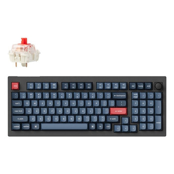 Keychron V5 Max keyboard Universal USB + RF Wireless + Bluetooth QWERTY  Engli V5M-D1-UK