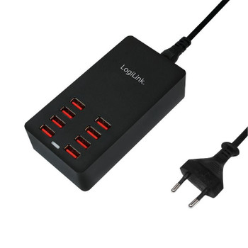 LogiLink PA0140 USB Ladeger���t 8 Port44W PA0140