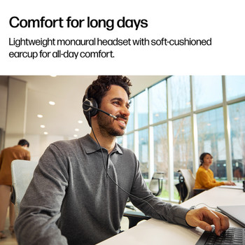 Hp Poly Mission 625 Stereo Usb Wired Headset. Product Type: Headset. Connectivit C01C6AA#AC3