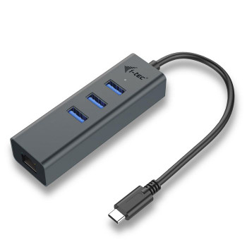 i-tec C31METALG3HUB I-TEC USB-C METAL HUB 3 + GLAN C31METALG3HUB