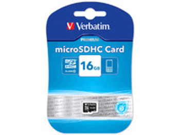Verbatim 44010 16 GB SD Micro SDHC 44010