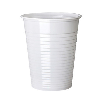 MyCafe Plastic Cups White 7oz Pack of 1000 DVPPWHCU01000V CPD81140