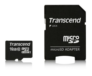 Transcend TS16GUSDHC10 MicroSDHC 16GB TS16GUSDHC10