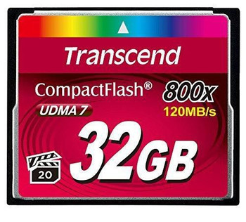 Transcend TS32GCF800 32GB CF CARD 800X TYPE I TS32GCF800