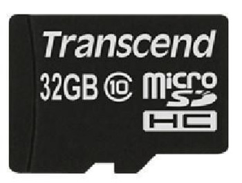 Transcend TS32GUSDHC10 SDHC Micro Class 10 32GB TS32GUSDHC10