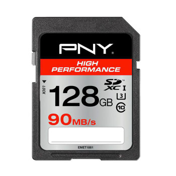 PNY SD128HIGPER90-EF PNY SDXC HIGH PERforMANCE 128B SD128HIGPER90-EF
