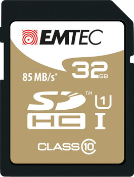 Emtec ECMSD32GHC10GP SD Card 32GB SDHC CLASS10 ECMSD32GHC10GP