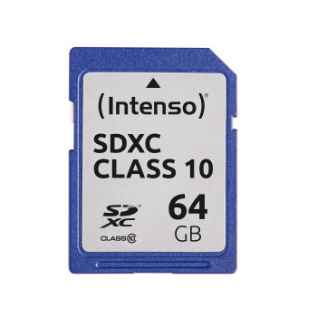 Intenso 3411490 SDXC-Card 64GB. Class 10 3411490