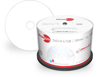 PRIMEON 2761207 DVD-R 4.7GB/120Min/16x Cakebox 2761207