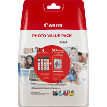 Canon 2106C005 CLI-581 Photo Value 2106C005