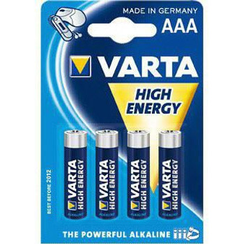 Varta 04903121414 1x4 High Energy AAA LR 03 04903121414