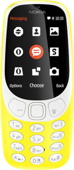 Nokia A00028118 NOKIA 3310 DUAL SIM YELLOW A00028118