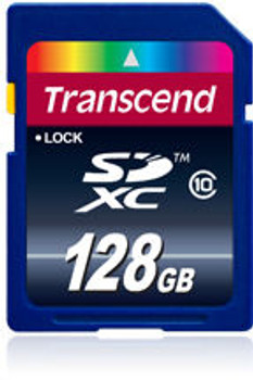 Transcend TS128GSDXC10 SDXC Card 128GB Class10 MLC TS128GSDXC10