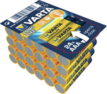 Varta 04103301124 Battery LONGLIFE DE AAA 04103301124