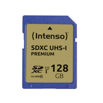 Intenso 3421491 SDXC Card 128GB Class 10 UHS-I 3421491
