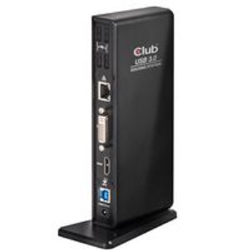 Club3D CSV-3242HD Dock 4xUSB2/2xUSB3/HDMI/DVI CSV-3242HD