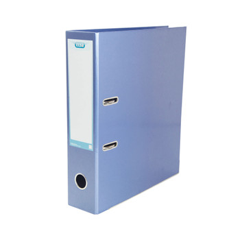 Elba Classy 70mm Lever Arch File A4 Metallic Blue 400021023 BX01447