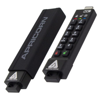 Apricorn ASK3-NXC-64GB Aegis Secure Key 3NXC USB ASK3-NXC-64GB