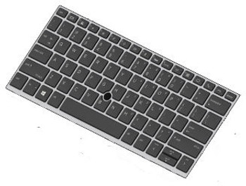 HP L15500-B71 Keyboard Backlit privacy SE/FI L15500-B71