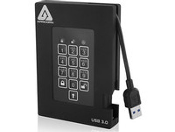 Apricorn A25-3PL256-1000F HDD 1TB Encrypted USB 3.0 A25-3PL256-1000F