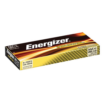 Energizer Industrial AAA Batteries Pack of 10 636106 ER36106