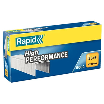 Rapid Strong Staples 26/6 Pack of 5000 24862000 24862000