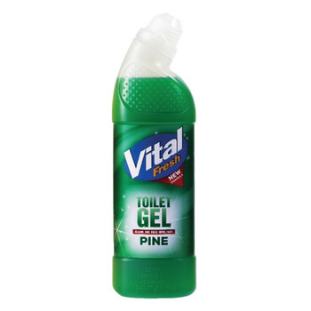 Vital Fresh Toilet Gel Pine 750ml Pack of 12 WX00212 WX00212