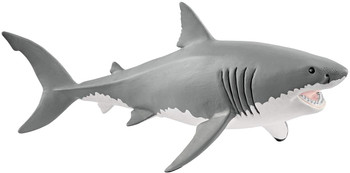 Schleich Wild Life Great White Shark Toy Figure 14809 Schleich Wild Life Great White Shark Toy Figure 14809