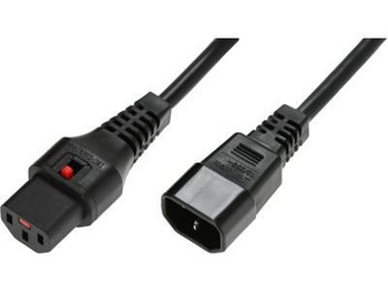 MicroConnect PC1071 Extension cord with IEC LOCK PC1071