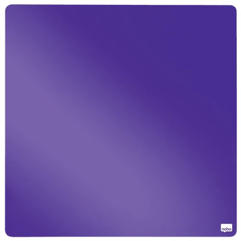 Nobo Mini Magnetic Whiteboard Coloured Tile 360x360mm Purple 1903897 1903897