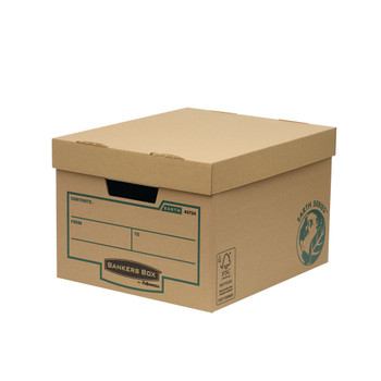 Bankers Box Earth Series Storage Box Brown Pack of 10 4472401 BB67063
